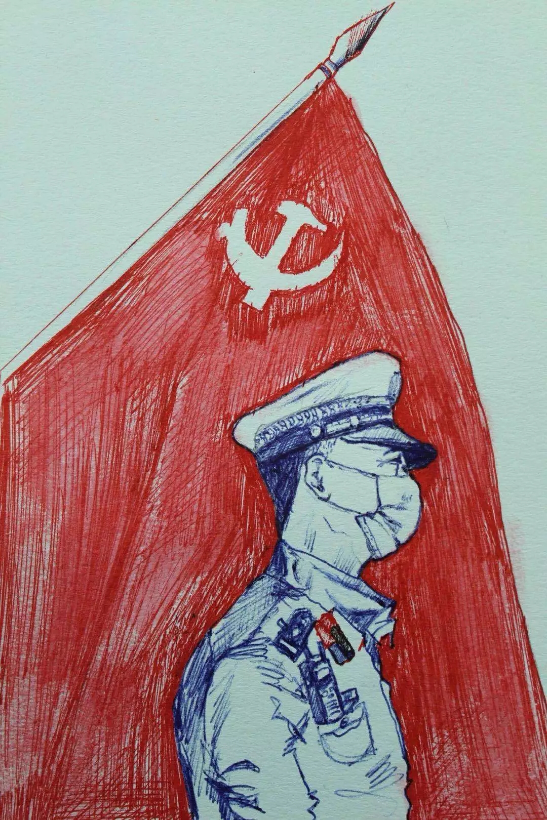 党旗飘扬