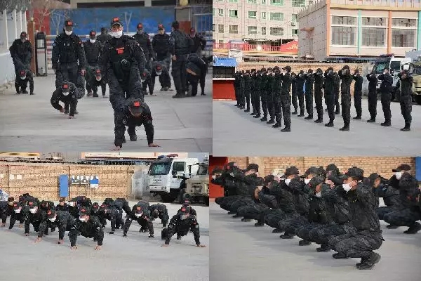 全警实战大练兵丨阿图什公安特警燃爆这个春 新闻-图片-新疆平安网