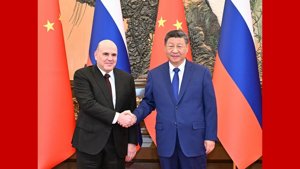 新华图讯｜习近平会见俄罗斯总理米舒斯京