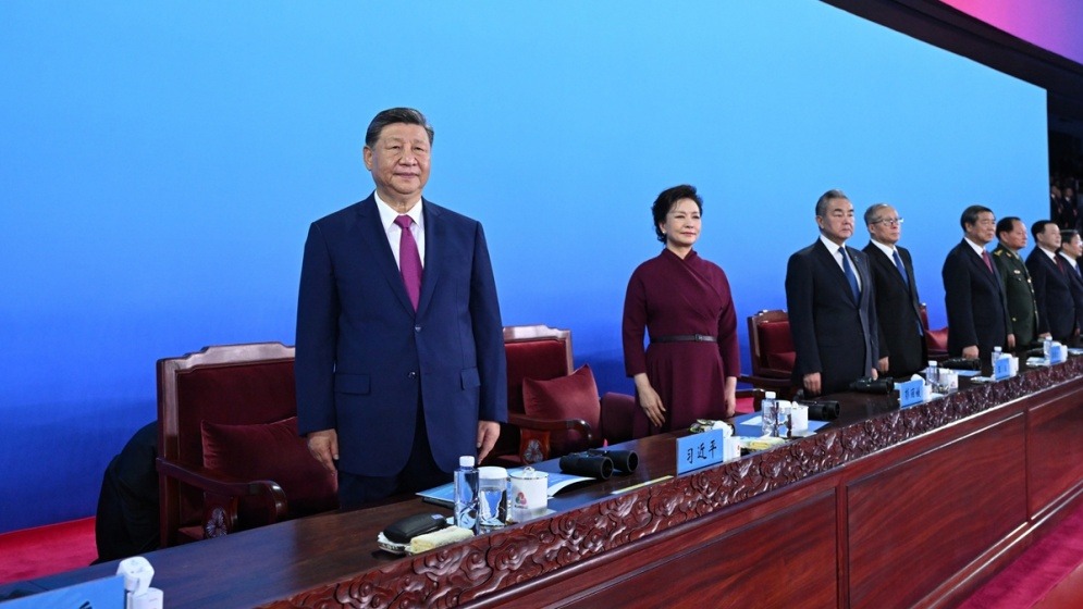 第十五届全国运动会在广东广州隆重开幕 习近平出...