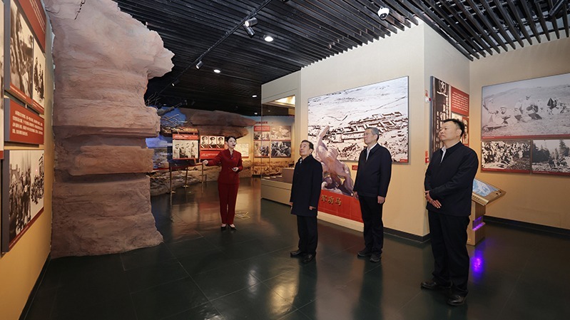 陈小江在兵团石河子市胡杨河市调研