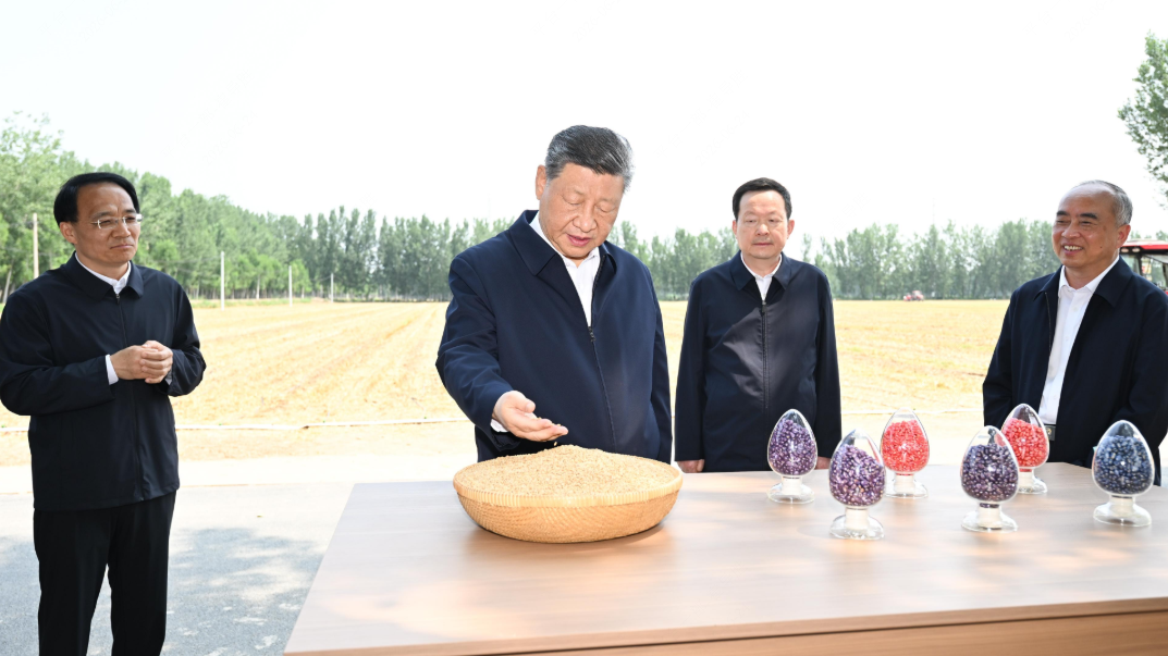习近平在山东德州考察